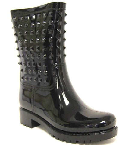 Geometric Spiked Boots-Amelia