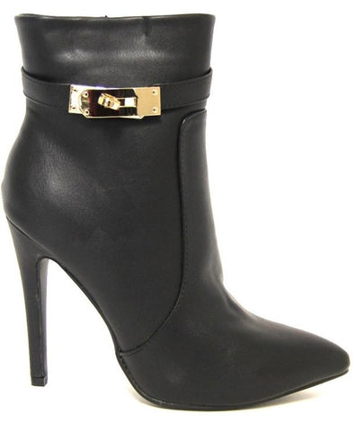 Cassie Faux Leather Boot