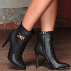 Cassie Faux Leather Boot