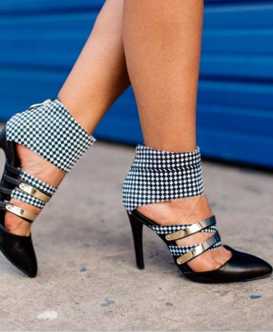 Farrah Closed Toe Heels