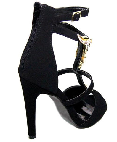Ivy Sandal Heels With Straps
