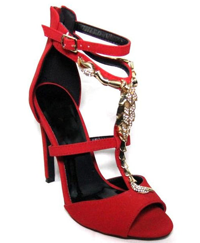 Ivy Sandal Heels With Straps