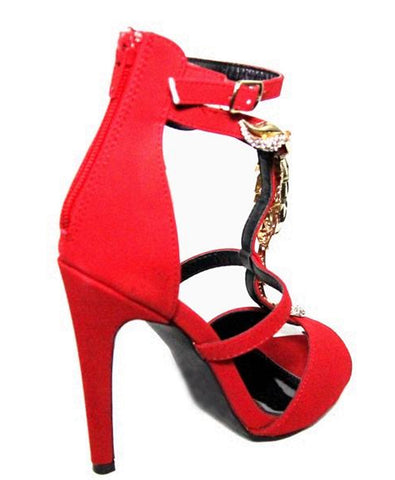 Ivy Sandal Heels With Straps