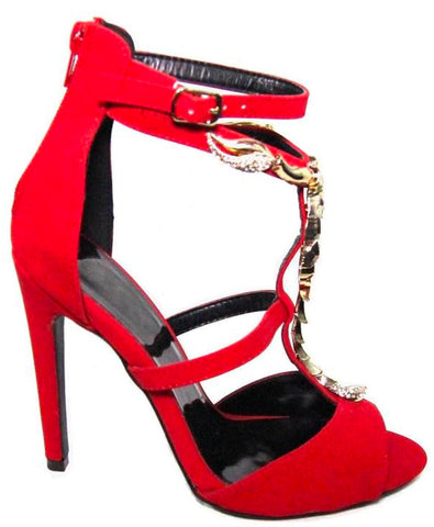 Ivy Sandal Heels With Straps