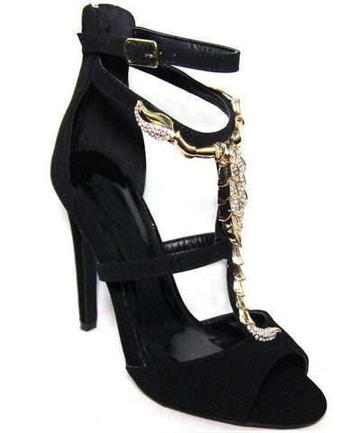Ivy Sandal Heels With Straps