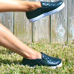 Kris Slip-On Quilted Flats