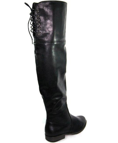 Macy Low-Heeled Full-Calf Boot