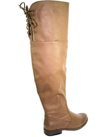 Macy Low-Heeled Full-Calf Boot