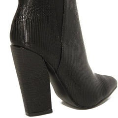 Morgan Boots With 3" Heels