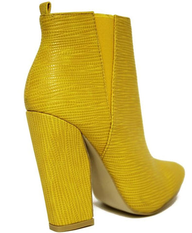 Morgan Boots With 3" Heels