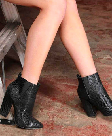 Morgan Boots With 3" Heels