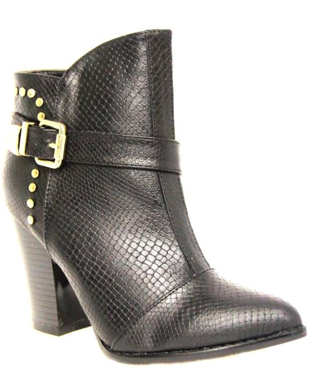 Nicole Ankle Boots with Broad Heel