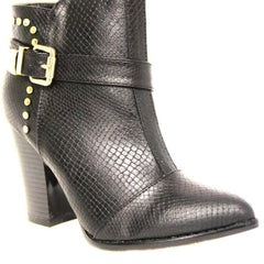 Nicole Ankle Boots with Broad Heel