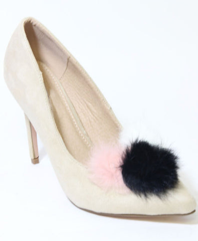 Pandora Faux Suede Heels