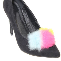 Pandora Faux Suede Heels