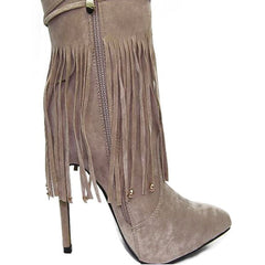 Peyton Faux Suede Ankle Boots