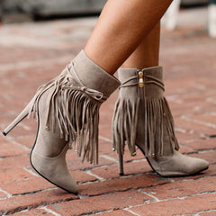 Peyton Faux Suede Ankle Boots