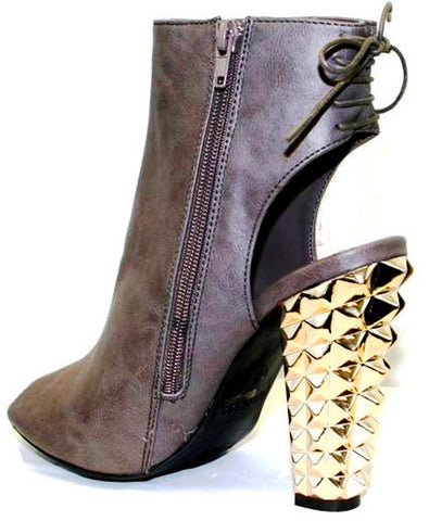 Rachel Boots Diamond Design 3" Heel