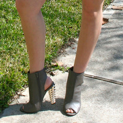 Rachel Boots Diamond Design 3" Heel