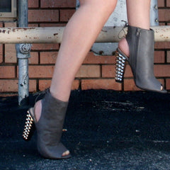 Rachel Boots Diamond Design 3" Heel