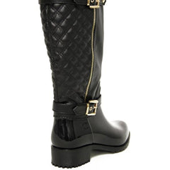 Ronnie Mid-Calf Boots Textured