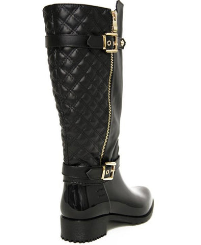 Ronnie Mid-Calf Boots Textured