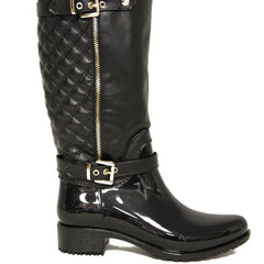 Ronnie Mid-Calf Boots Textured