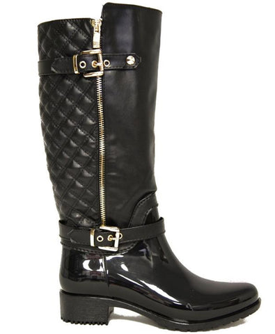 Ronnie Mid-Calf Boots Textured