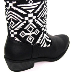 Sona Sport Boots Tribal Print