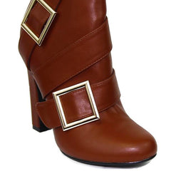 Veronica Ankle Boots Rounded Toe