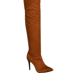 Briana Knee-High Heeled Boots